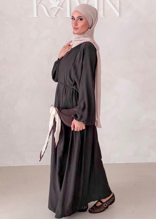 Nefes Abaya MIT GÜRTEL