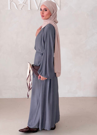 Nefes Abaya MIT GÜRTEL