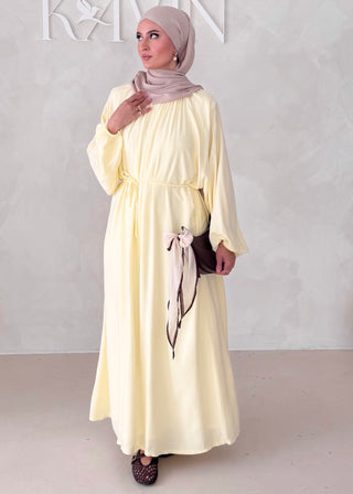 Nefes Abaya MIT GÜRTEL