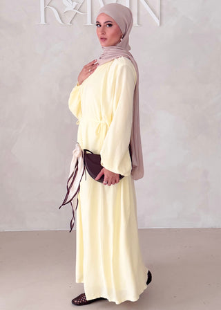Nefes Abaya MIT GÜRTEL