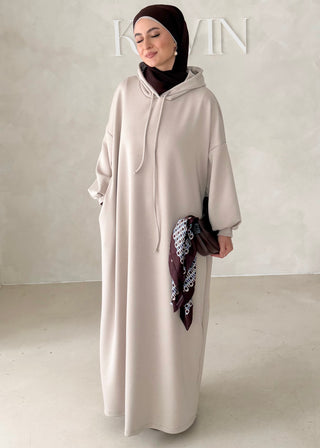 Langer Hoodie