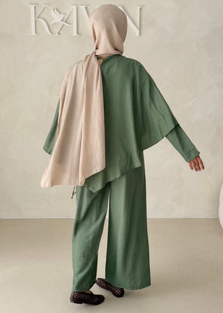 Dreiteiler-Set MIT CAPE