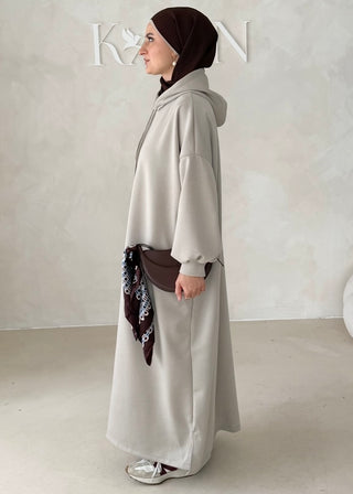 Langer Hoodie