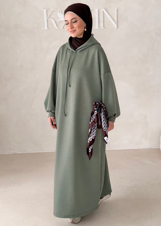 Langer Hoodie