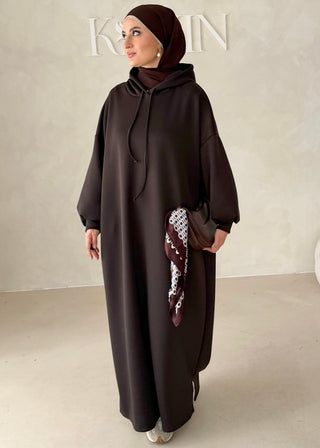 Langer Hoodie