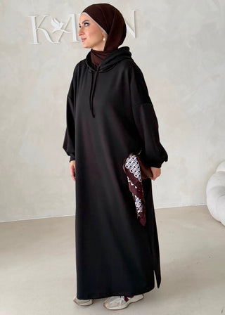 Langer Hoodie