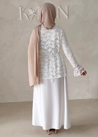 Abendkleid aus Spitze