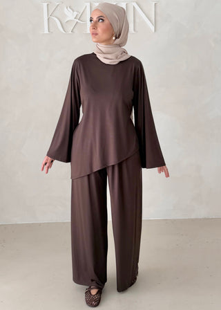 Stretch Zweiteiler Asymmetrisch