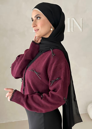 Ribbon Cardigan