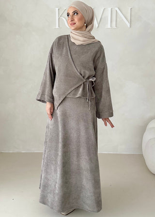 Cord Zweiteiler zum Schnüren