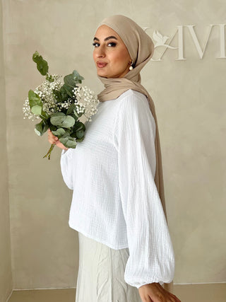 Musselin Bluse