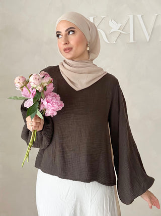 Musselin Bluse