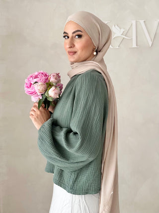 Musselin Bluse