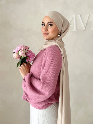 Musselin Bluse