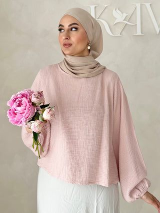 Musselin Bluse