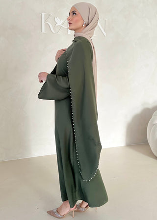 Pearl Kleid MIT Schulterschleppe