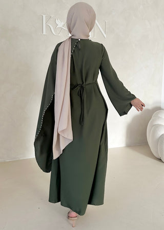 Pearl Kleid MIT Schulterschleppe