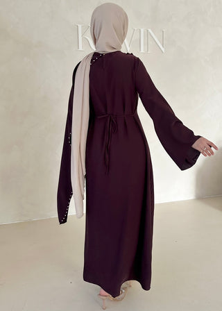 Pearl Kleid MIT Schulterschleppe