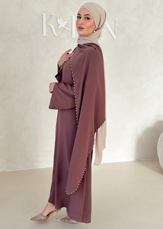 Pearl Kleid MIT Schulterschleppe