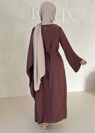 Pearl Kleid MIT Schulterschleppe