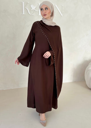 Pearl Kleid MIT Schulterschleppe
