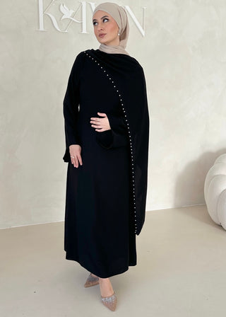 Pearl Kleid MIT Schulterschleppe