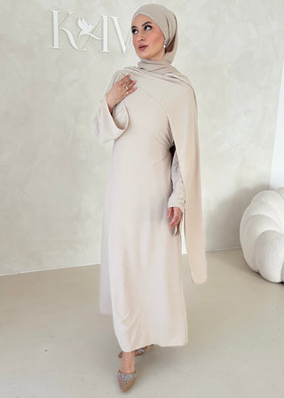 Pearl Kleid MIT Schulterschleppe