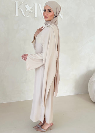 Pearl Kleid MIT Schulterschleppe