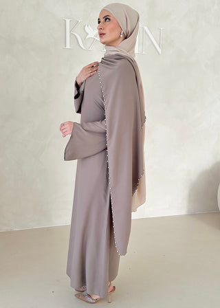 Pearl Kleid MIT Schulterschleppe
