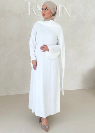 Pearl Kleid MIT Schulterschleppe