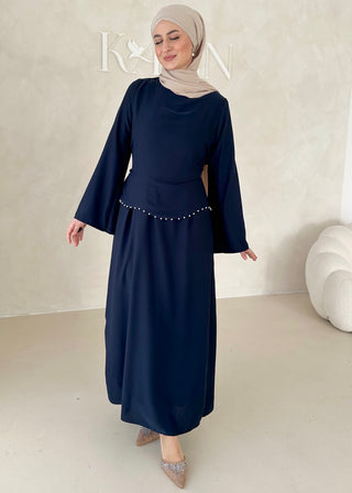 Zweilagiges Pearl Kleid
