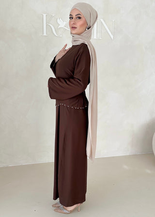 Zweilagiges Pearl Kleid