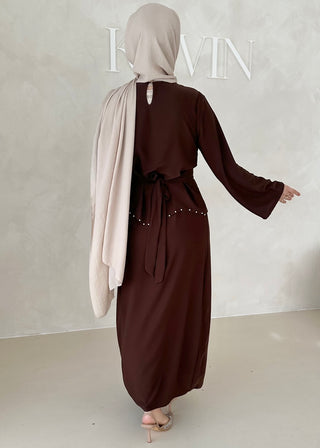 Zweilagiges Pearl Kleid
