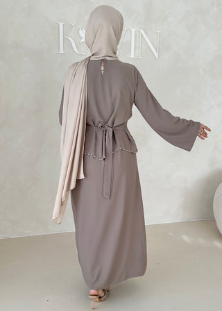 Zweilagiges Pearl Kleid