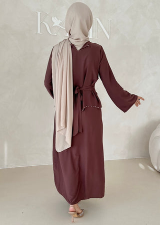 Zweilagiges Pearl Kleid