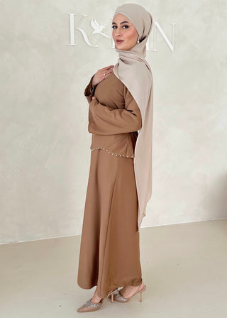 Zweilagiges Pearl Kleid