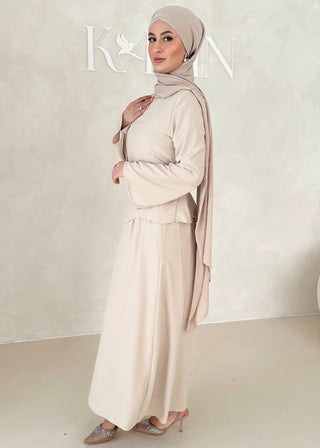 Zweilagiges Pearl Kleid