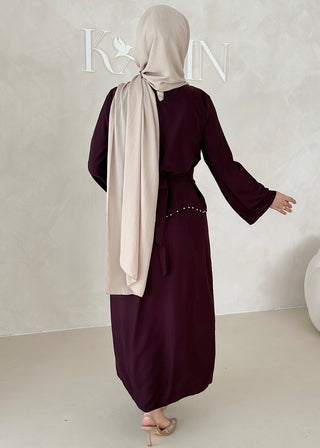Zweilagiges Pearl Kleid