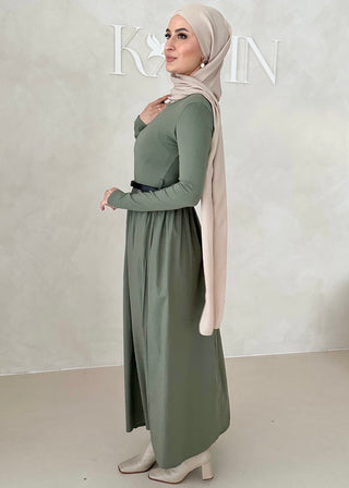 Soél Kleid mit Gürtel