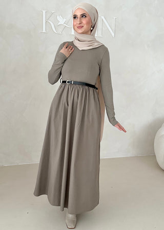 Soél Kleid mit Gürtel