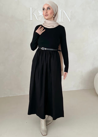 Soél Kleid mit Gürtel