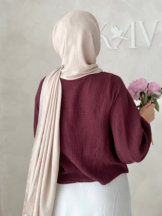 Musselin Bluse