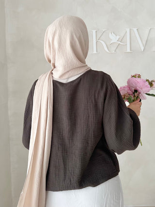 Musselin Bluse