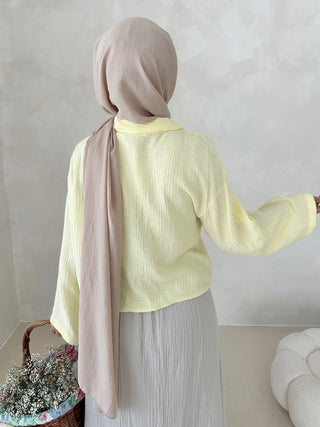 Musselin SHORT Hemd
