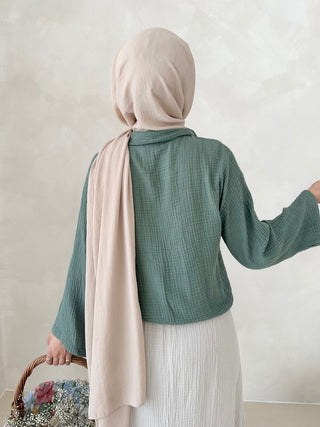 Musselin SHORT Hemd