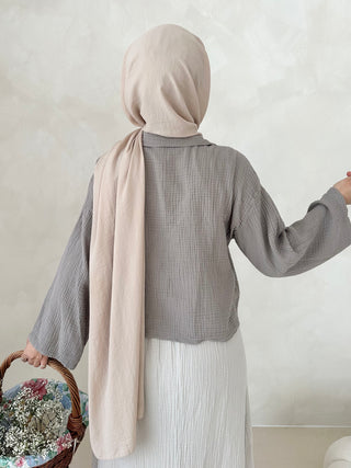 Musselin SHORT Hemd