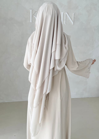 Dreilagiger Chiffon Khimar