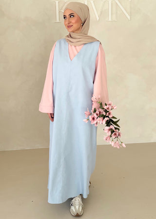 Kurzarm DENIM Kleid