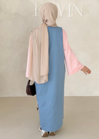 Kurzarm DENIM Kleid