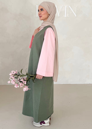 Kurzarm DENIM Kleid